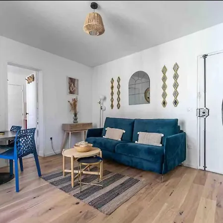 Charming 1bdr 4p Flat - - Near Paris Apartamento