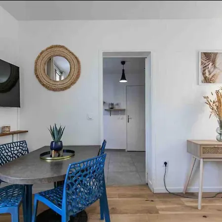 Charming 1bdr 4p Flat - - Near Paris Apartamento *