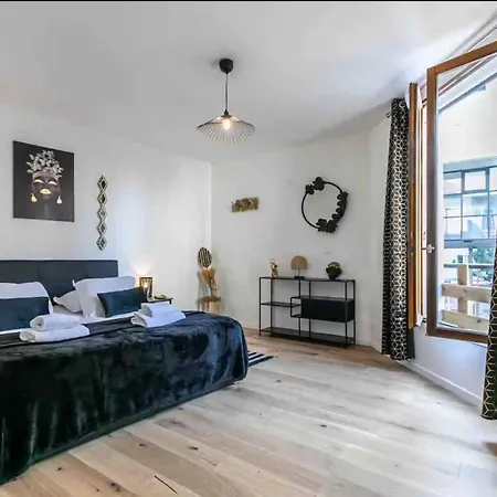 Charming 1bdr 4p Flat - - Near Paris Apartamento